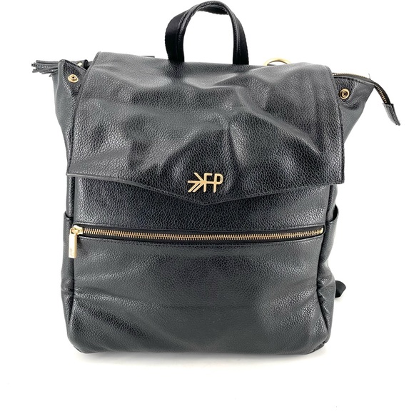 Freshly Picked Handbags - Freshly Picked Classic Black Diaper Bag Backpack